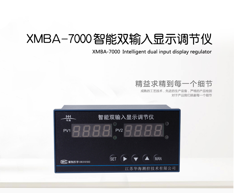 智能双输入数字显示调节仪
