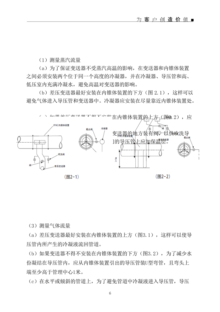 v锥流量计说明书